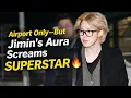 Lagu Update: Geen concert, maar Jimin ziet er nog steeds uit als een superster op het vliegveld
