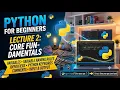 Python Programming - Lecture 2 Variables Identifiers Keywords Comments