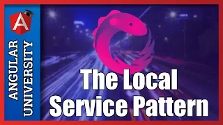 Learn The Local Service Angular Application Design Pattern