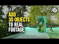 Blender Camera Tracking Beginner Tutorial Add 3D Objects to Real Footage