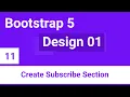 Bootstrap 5 Design 01 Bondi -