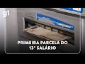 Lagu Jornal Hoje: primeira parcela do 13° salário tem que ser paga até sexta-feira (28)