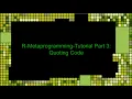 R Metaprogramming with Tidy Evaluation rlang Part 3 - Quoting R Code EN