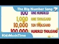 The Big Numbers Song - Learn to count from 1 to 1 trillion in English