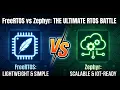 FreeRTOS vs Zephyr