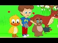 Küçük Kırmızı Tavuk - Kırmızı Balık ve Sevimli Dostlar ile masal bebek şarkıları dinle