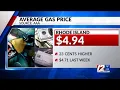Gas prices top 5 in Rhode Island