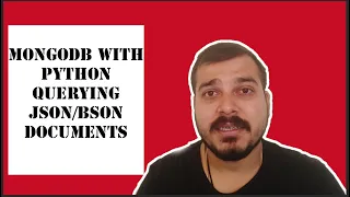 Tutorial 4 - MongoDb With Python