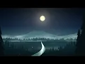 Moonlit Valley 🌙 Deep Sleep Ambient Music | Calm Autumn Night, Soft River Sounds | 1 Hour