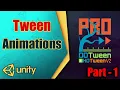 Easy Unity DOTween UI Animations in Games Unity Tutorial For Beginner part-1