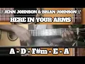 HERE IN YOUR ARMS // JENN JOHNSON & BRIAN JOHNSON // SIMPLE EASY INTRO TUTORIAL GUITAR CHORDS