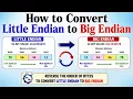 Little Endian to Big Endian Big Endian to Little Endian Endian Conversion Little Endian