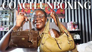 COACH DRIFTER UNBOXING MUTED OLIVE