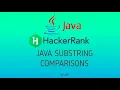 Java Substring Comparisons Hackerrank Java Solutions