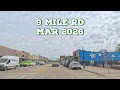 9 Mile Rd Grand River to Kelly Dashcam Drive