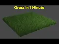 Download Lagu Create realistic grass in 1 minute in Blender Tutorial