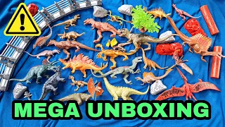UNBOXING JURASSIC PARK DINOSAUR TOYS (REVIEW) 🦖🦕🦖🦕