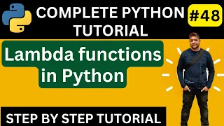 Lambda functions in Python Python Lambda Function Lambda Function In Python Python Tutorial