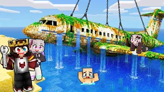 Minecraft'ta Uçak Kazası Yaptım (Çok Kötü Oldu!)