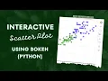 Interactive Scatter Plot Using Python Bokeh