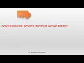 Thread and ISR synchronization in RTOS