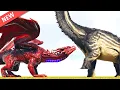 EPIC DRAGON AZARION vs VARIOUS CREATURES and MONSTERS ARK Dino Battle