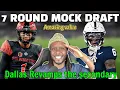 Dallas Cowboys 7-Round Mock Draft Trade Up and Draft