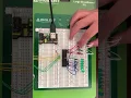 Increment and Decrement binary number using LEDs and buttons