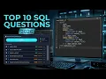 10 SQL Interview Questions TO GET YOU HIRED in 2026 SQL Interview Questions Answers