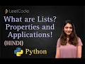 What are Lists Its Properties and Applications in Python - HINDI