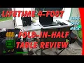 Lifetime 4-foot Fold-In-Half Table Review