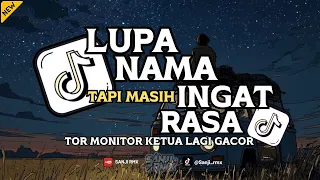 dj lupa nama tapi masih ingat rasa tor monitor ketuah viral tiktok full song terbaru 2025