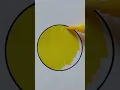 yellow satisfying art