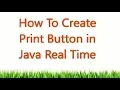 How to Create Print Button Using HTML And CSS