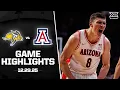 Lagu South Dakota State vs. #1 Arizona Game Highlights | 2025-26 Big 12 Men’s Basketball