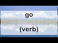 31 go verb