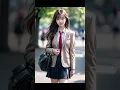 Download Lagu school uniform og korean girls college #model #fashion #beauty #aigirl #viral #style #dress