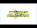 HackerRank Similar String 2 Solutions