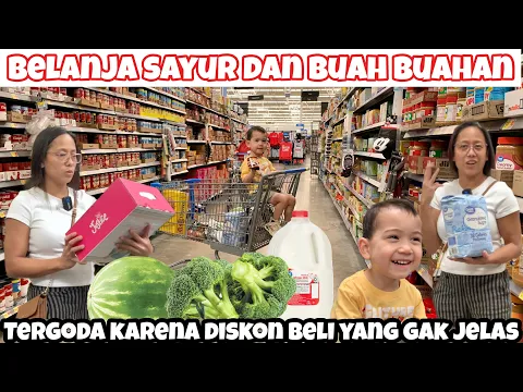 Download MP3 BELANJA SAYURAN DAN BUAH BUAHAN KE WALMART SUPERMARKET TERGODA BELI BARANG DISKON AKHIRNYA KALAP