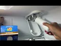 How to replace XWFE Water Filter for GE Fridge Model GFE26JYMXFFS