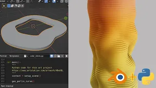 Blender Python Color Slices Tutorial Series Part 3 Adding a Shape Key