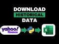 How to Download Intraday Stock Price Data from Yahoo Finance for FREE Using Python
