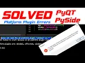 Python C C SOLVED ALL QT Platform plugin errors ERRORS Could not load the QT platform plugin