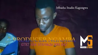 Producer Ngamba Akipiga Beat Ndani Ya Mbasha Studio Kagongwa Official Video 
