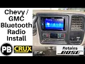 1995 - 2006 Chevy GMC Radio Install