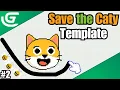 Making Save the Doge in GDevelop Template in progress