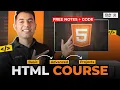 HTML Complete Tutorial for Beginners in Hindi Free Notes Codes