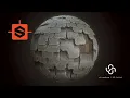 TIMELAPSE Substance Designer Tutorial l Medieval Slate Roof