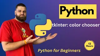 Tkinter Color Chooser in Python