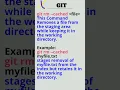 GIT Commands Preethi DevOps git rm -cached